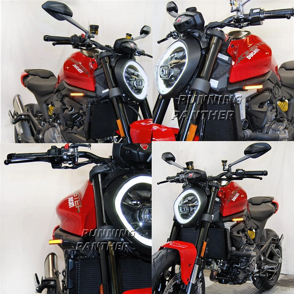 Indicador de lámpara intermitente de luz LED para DUCATI MONSTER 937 950 2021-23 Foto 2 de 4
