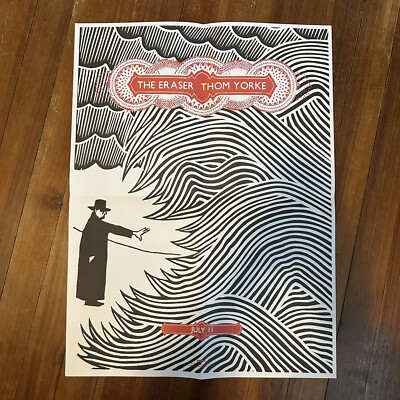 Original THOM YORKE Radiohead THE ERASER 18