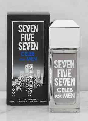 Seven Five Seven Celeb Men's Cologne 3.4 Oz EDT Spray