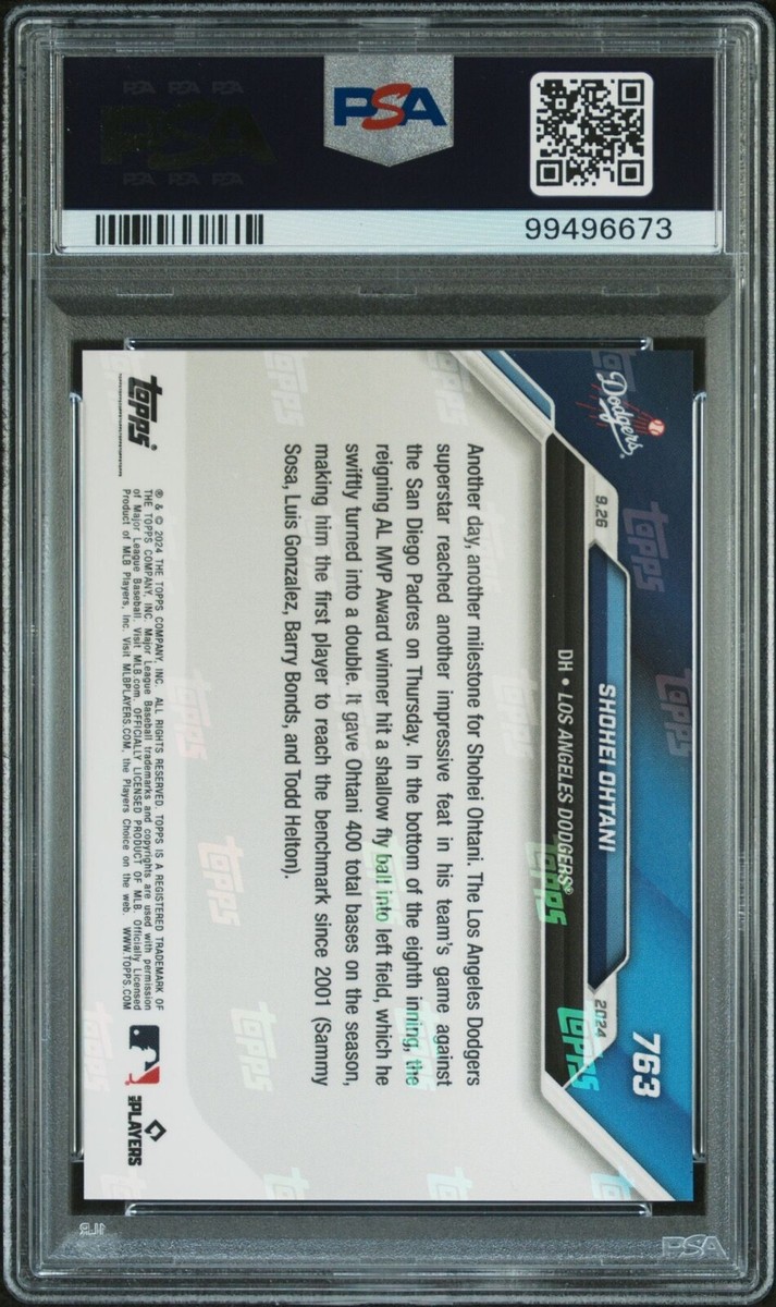 2024 TOPPS NOW 763 SHOHEI OHTANI PSA GEM MINT 10 | eBay