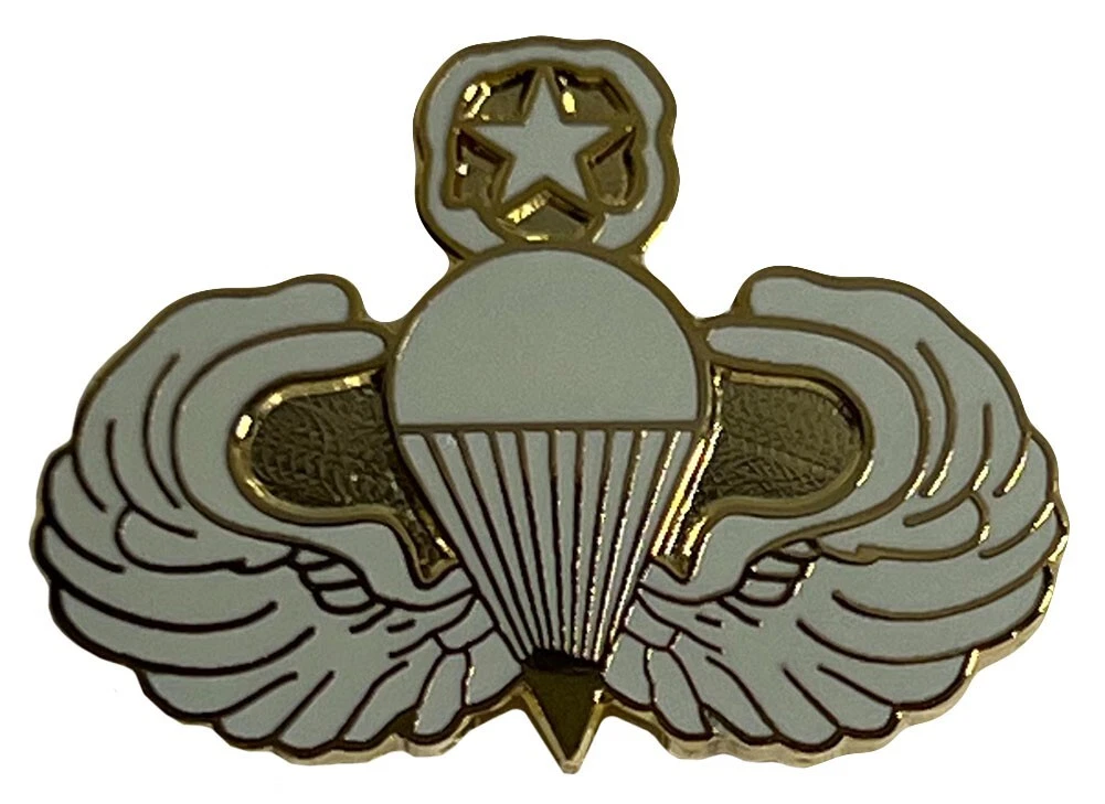 Pack of 50 Parachuist Motorcycle Hat Cap Lapel Pin M-412