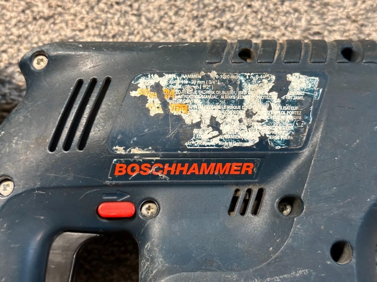 Bosch The Annihilator 11225vsr Boschhammer Hammer Drill 24V w/ Charger Works FS eBay