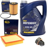 MotoröL Filter Set 10W40 5 Liter + ÖLablassschraube FüR VW Golf III Vento 1H