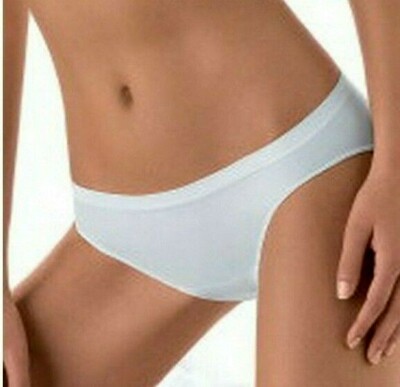 Damen Slip 2er Pack Seamless Nahtlos Marke Pompea Gr.S/M, L/XL Markenware