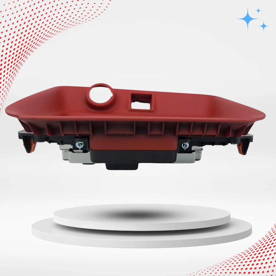 2021-2022 Toyota RAV4 861C0-0R060-D0 Red Wireless Charger Cradle Assy OEM - Image 2 of 4