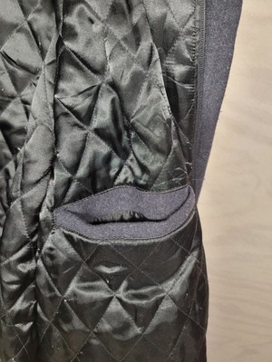 Perry Ellis Portfolio Men's SZ XL Cashmere Wool Blend Coat Black