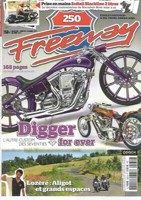 FREEWAY N°250 BAGGER FÜR EVEN / LOZERE / SOFTAIL BLACKLINE 2 LITER / ZWILLINGE AMER