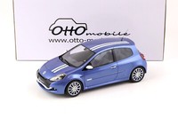 Renault Clio 3 Rs Gordini Blaue Sportwagen 1:18 Rnt OT972 Von Ottomobile