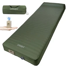 Origem Self Inflating Sleeping Pad, 4" Ultra-Thick Camping Mattress... Fast Ship
