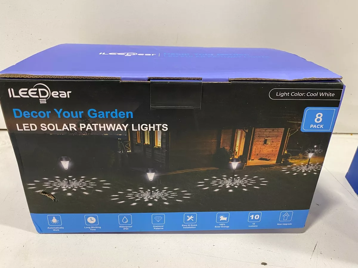 Balhvit glass sale solar lights