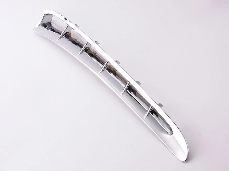 HIG Car Chrome Front Bumper Cover Protector Guard For Porsche Panamera 2011-2015 Foto 3 de 4