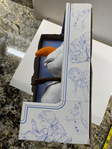 Disney Animators Collection Olaf Plush Toy Stuffed Full Size Frozen SEE DESCRPTN - Picture 10 of 12
