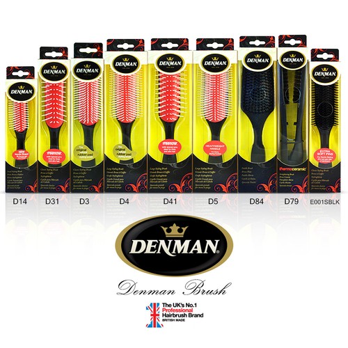 Denman Styling Hair Brush (D14/D3/D4/D5/D41/D31) *Choose any one* - Afbeelding 1 van 10