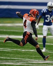 RANDY BULLOCK 8x10 PHOTO #14 Cincinnati Bengals Kicker WM