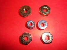 NEW 6 PACK OF BAR NUTS FITS STIHL / HUSQVARNA AND MANY BRANDS GREAT 4 THE SHOP 