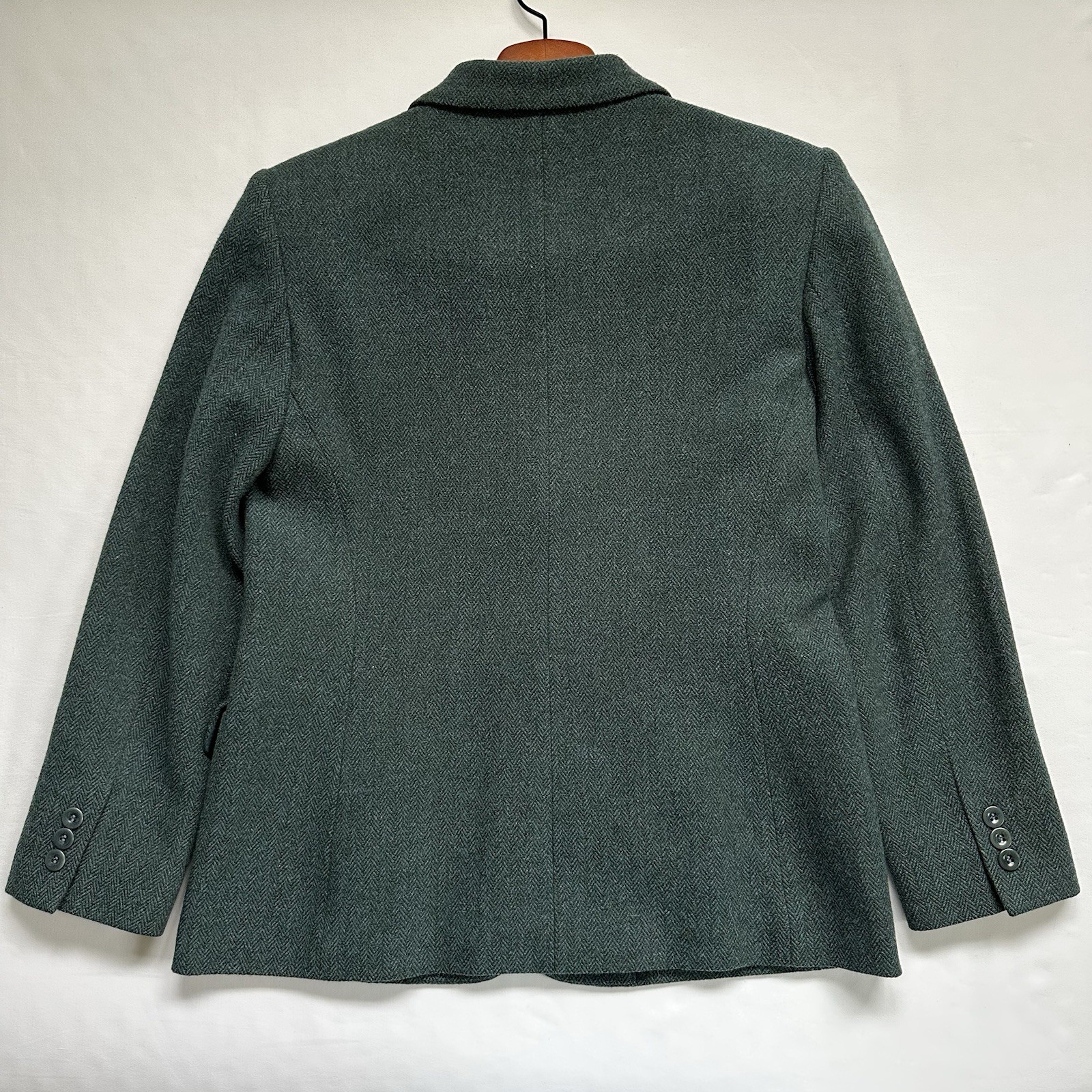 Pendleton Wool Herringbone Single Breasted Teal B… - image 19