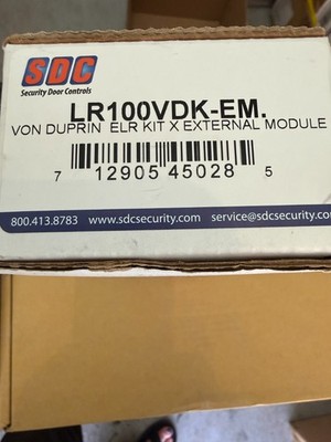 SDC LR100VDK-EM Von Duprin Electric Latch Retraction Kit 24VDC NOS