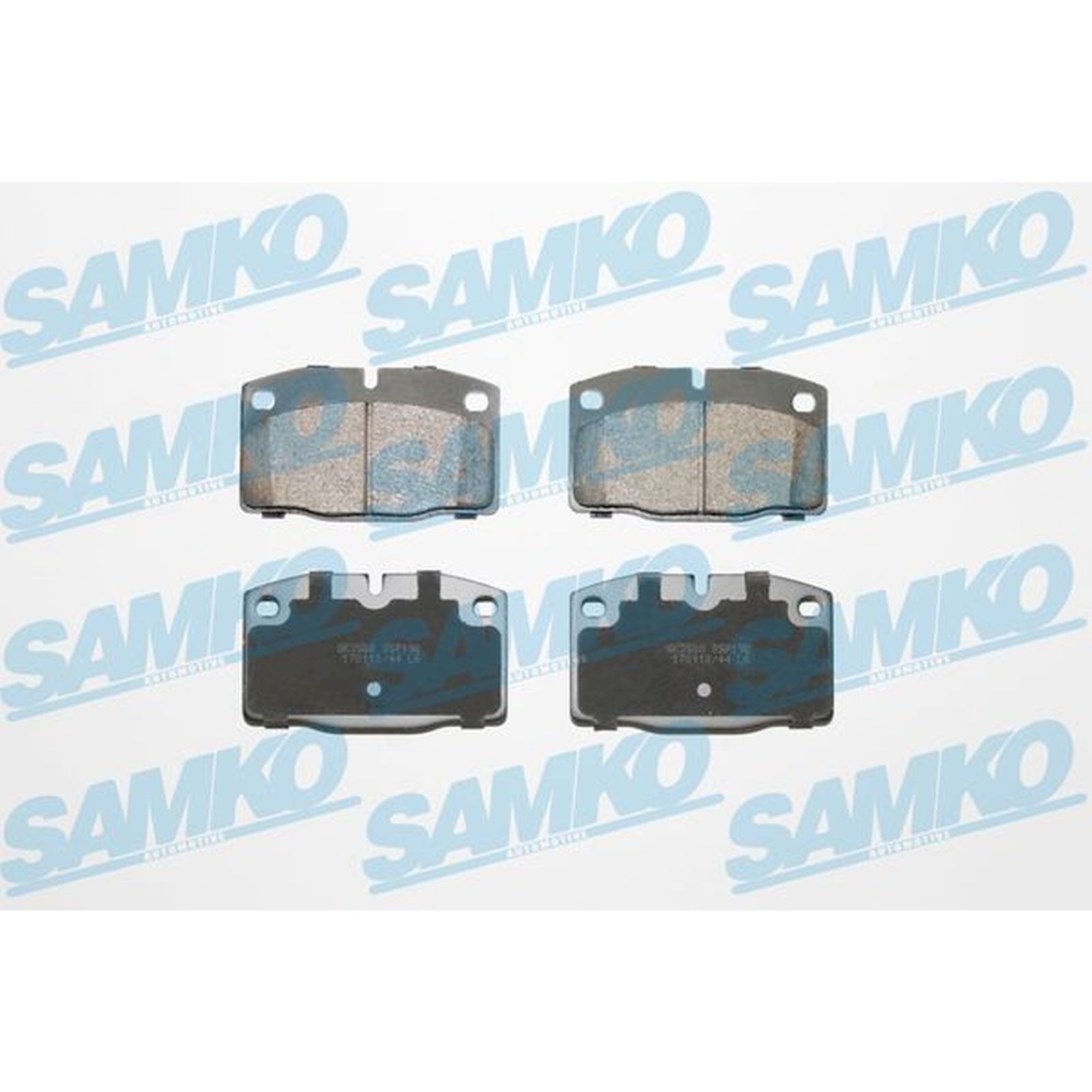1x ORIGINAL® SAMKO Bremsbelagsatz, Scheibenbremse Vorne für Opel VECTRA A