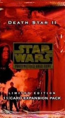 Star Wars CCG Death Star Booster Factory Sealed new + 3 Rares no dupes