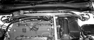 Cusco for Strut Bar OS Front 2pt New Style DC5 RSX (fits Type-s and non Type-s)