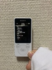 Sony NW-S14 Walkman MP3 Player Bluetooth Tested English Menu Display From Japan