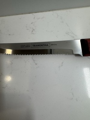Tramontia 5  Steak Knife Stain Free High Carbon Steel Blade Brazil
