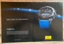 BREITLING EXOSPACE B55 CONNECTED - FRAMEABLE ORIGINAL CLASSIC WATCH ADVERT