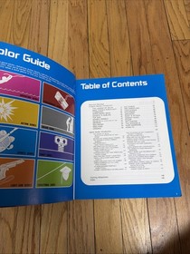 Vtg 1987 NES Official Nintendo Player's Guide w/ Sticker Sheet Stadium Events