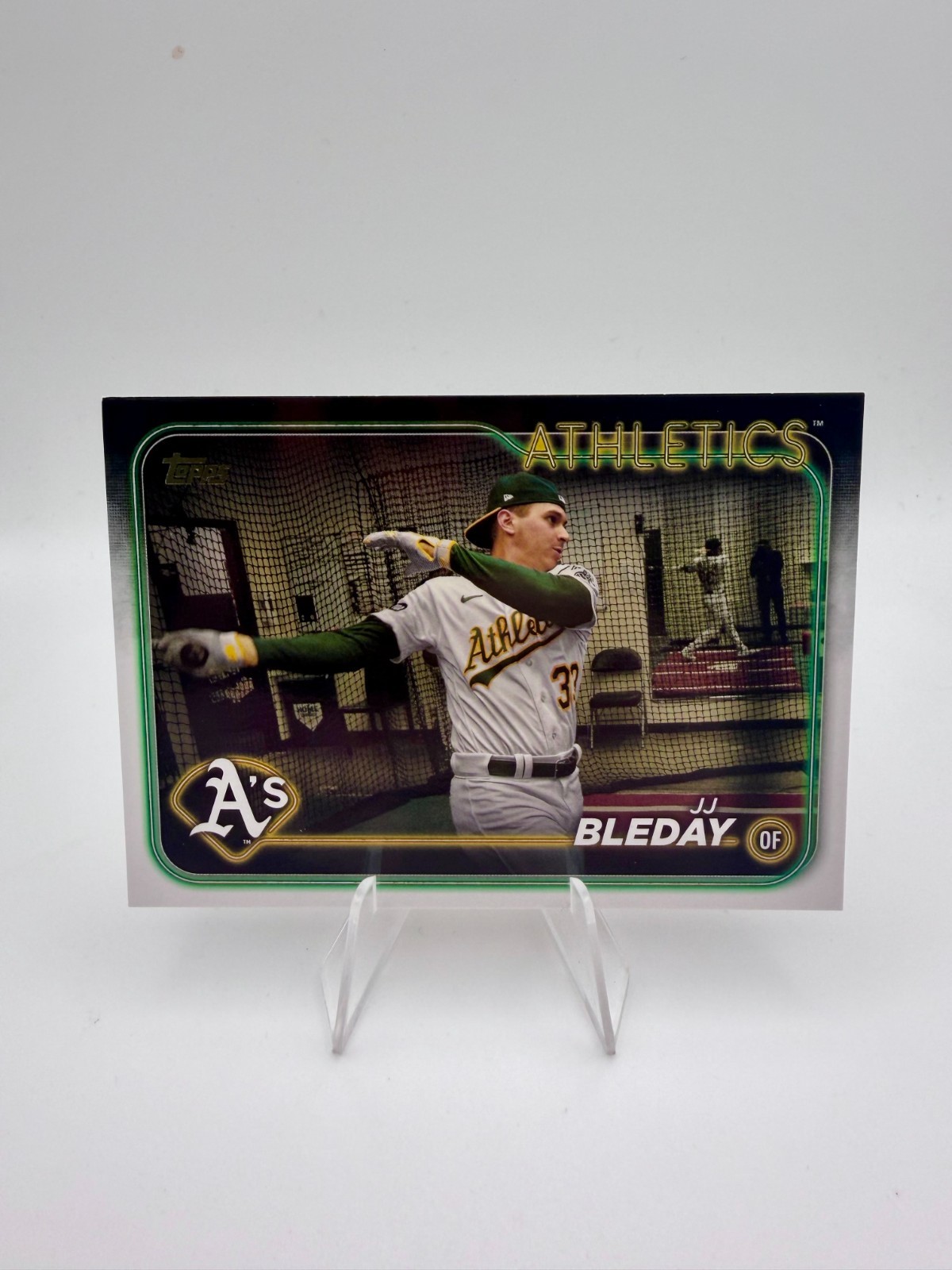 2024 Topps Series 1 - JJ Bleday #147 Golden Mirror