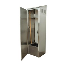 NEW 84" Mop Sink Cabinet Advance Tabco 9-OPC-84 All Stainless Steel #4085