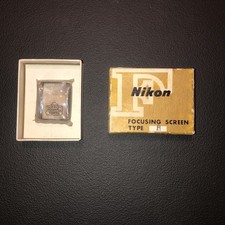  NewOldStock Nikon F Focusing Screen Type D OpenBox 