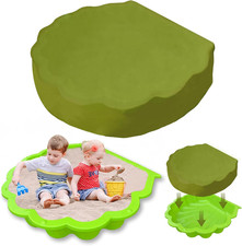 Sand Pit Shell Cover Green Sandpit Covers Waterproof Protection Cover Sandbox...