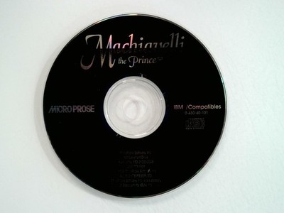 MicroProse Machiavelli The Prince PC Game CD IBM Compatibles 1993 Strategy