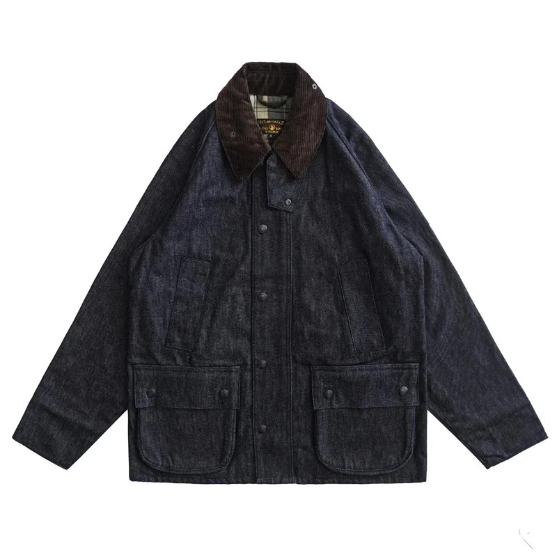 Wax-Free Ranger Denim Mens Rustic Terrain Trench Outlander Jacket Regular Fit