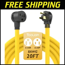 Robust 20FT Heavy Duty Welder Extension Cord – Perfect for Shops & DIY Projects