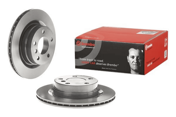 Bremsscheibe Hinterachse FüR BMW 1 2 Coupe Cabriolet 3 Touring Gran Turismo 4-image