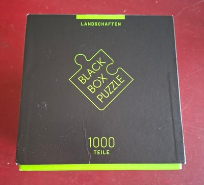 Puzzle Black Box Puzzle Landschaften 2021 - 1000 komplett Sammlung Paket