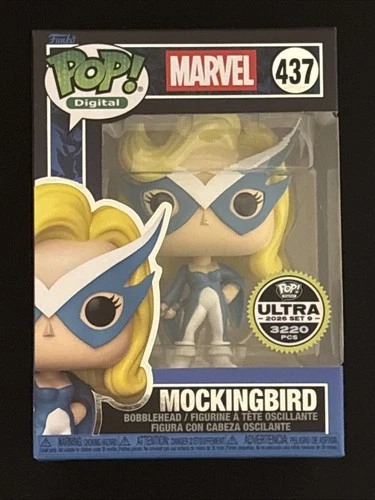 Mockingbird 437 Ultra LE 3220 Funko Digital Pop! Marvel West Coast Avengers