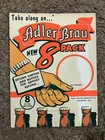 Vintage Adler Brau Beer 8 Pack 12 Oz Bottle Standee Liquor Store Sign Display