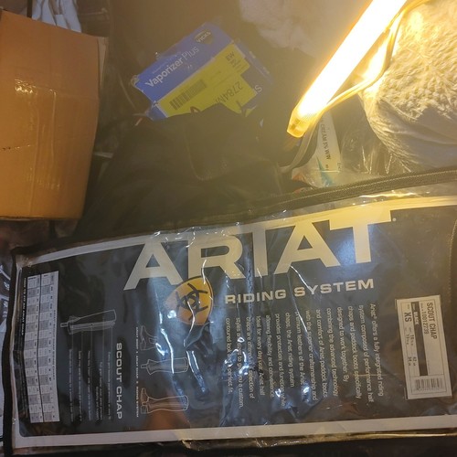 Ariat Riding System Scout Chap Suede Equestrian Gear MPN 3278