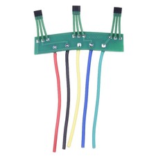 Câble PCB Capteur Hall Trottinette Électrique Vert pour Moteur 3 Roues 120 Deg