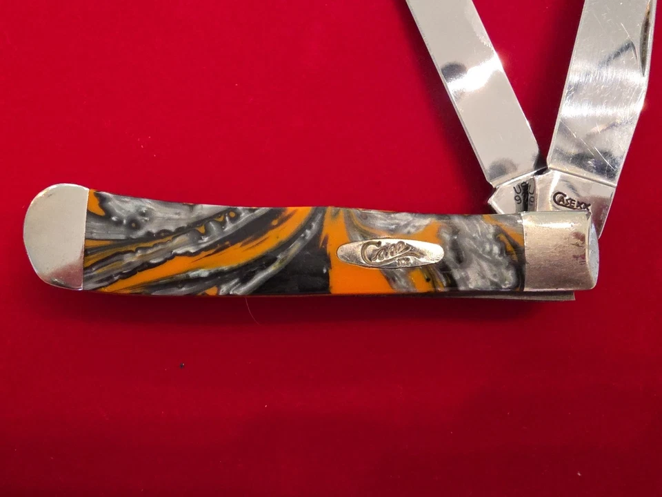 Cuchillo de Bolsillo Case 9254 Doble Hoja Trampero con Mango Corelon Foto 4 de 4