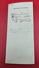 Civil War Muster-In Roll Edwin Smart 49th Missouri  December 8, 1864 Mexico Mo.