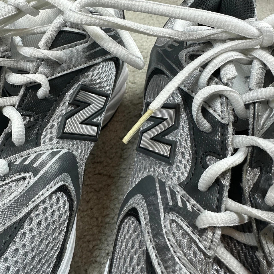 Zapatos para correr New Balance 530 para hombre talla 10,5 4E plateados hechos en EE. UU. MR530SB Foto 3 de 4