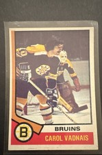 1974-75 Topps - Carol Vadnais #165