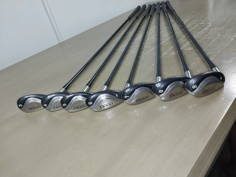 Power Play Select 5000 Hybrid Irons 3-9 Powerflex S-Flex Graphite Shaft LH LEFTY - Image 4 of 4