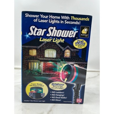 Star Shower Laser Light Outdoor Holiday Projector Weather Resistant