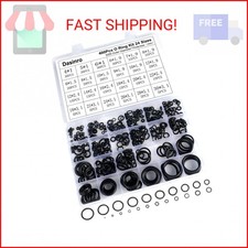 400 Pcs Rubber O-Rings Assortment Kit, 24 Sizes Rubber O-Ring Sealing Seal Assor