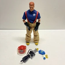 GI Joe Emergency Crash Rescue 2003 Edition Fireman Jaws Of Life Complete!