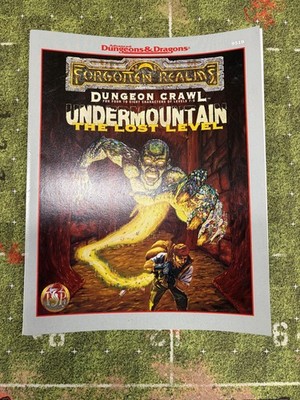 AD&D - Forgotten Realms - Dungeon Crawl - Undermountain: The Lost Level - 9519